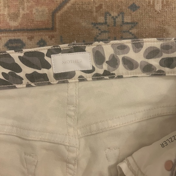 Mother Denim cheetah jeans - Picture 2 of 6